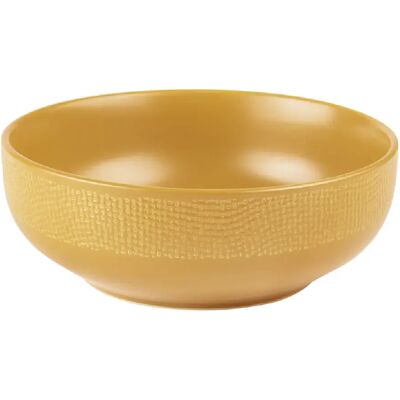Table Passion Saladier Vésuvio safran 16,5 cm - Publicité Table Passion Saladier Vésuvio safran 16,5 cm - Publicité