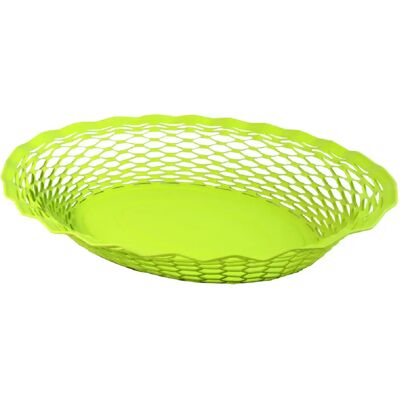 Roger Orfèvre Corbeille à pain vert anis 30x24 cm - Publicité Roger Orfèvre Corbeille à pain vert anis 30x24 cm - Publicité