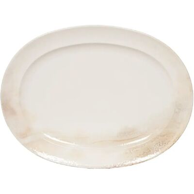 Table Passion Plat ovale Mojave 42x30 cm - Publicité Table Passion Plat ovale Mojave 42x30 cm - Publicité