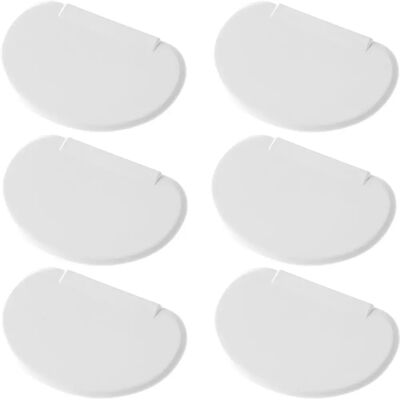Spatule demi-ronde 104 x 74 mm - Lot de 6 - HENDI 554142 - Publicité Spatule demi-ronde 104 x 74 mm - Lot de 6 - HENDI 554142 - Publicité