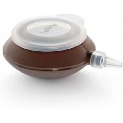 Lekue Decopen Stylo de Décoration en Silicone - 90ml, 4 Embouts, Marron - Outil de Cuisine - Publicité Lekue Decopen Stylo de Décoration en Silicone - 90ml, 4 Embouts, Marron - Outil de Cuisine - Publicité