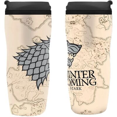 Abysse Corp Abysse Game of Thrones - Thermos Travel Mug - Publicité Abysse Corp Abysse Game of Thrones - Thermos Travel Mug - Publicité