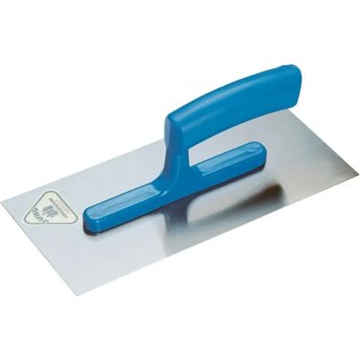 Spatule Jung PRO Bleue - Acier inoxydable - Poignée en plastique - Publicité Spatule Jung PRO Bleue - Acier inoxydable - Poignée en plastique - Publicité