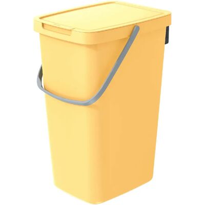 Poubelle Jaune 20L pour Tri des Déchets - Conteneur de Recyclage - Publicité Poubelle Jaune 20L pour Tri des Déchets - Conteneur de Recyclage - Publicité