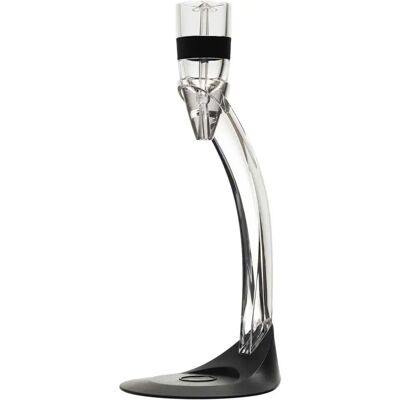 Cook concept Aérateur de vin avec support - Noir - Publicité Cook concept Aérateur de vin avec support - Noir - Publicité