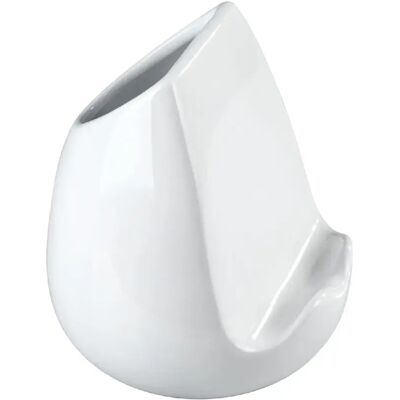 Generic - Ceramic Utensil Jar with Tablet Stand - White - Utensil Holder - Publicité Generic - Ceramic Utensil Jar with Tablet Stand - White - Utensil Holder - Publicité