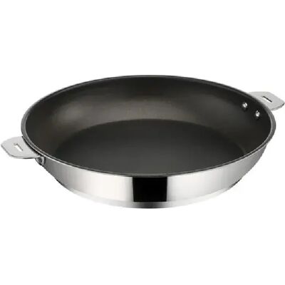 Poêle en Acier Inoxydable Lagostina 26cm - Gain de place, Compatible induction, Antiadhésif - Publicité Poêle en Acier Inoxydable Lagostina 26cm - Gain de place, Compatible induction, Antiadhésif - Publicité