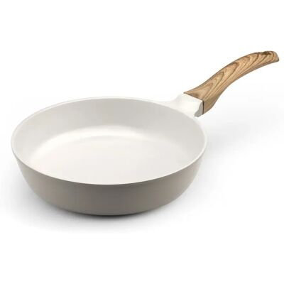 Cuisinox Mythic - Poêle 24 cm avec revêtement en céramique blanche - Publicité Cuisinox Mythic - Poêle 24 cm avec revêtement en céramique blanche - Publicité