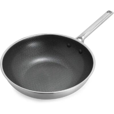 Greenpan Wok 28 cm inox triply hybride revêtement céramique - Apex - Publicité Greenpan Wok 28 cm inox triply hybride revêtement céramique - Apex - Publicité