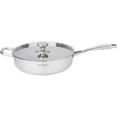 Baumalu Sauteuse avec couvercle Tripli 28 cm - Publicité Baumalu Sauteuse avec couvercle Tripli 28 cm - Publicité