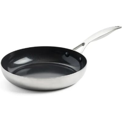 Greenpan Poêle 24 cm inox triply revêtement céramique-Geneva - Publicité Greenpan Poêle 24 cm inox triply revêtement céramique-Geneva - Publicité