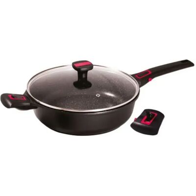 Sauteuse 28cm avec couvercle - 386606 - Granit Pro - BAUMALU - Publicité Sauteuse 28cm avec couvercle - 386606 - Granit Pro - BAUMALU - Publicité