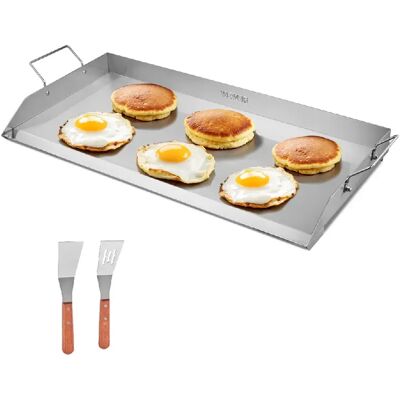 Plaque de cuisson en acier inoxydable Vevor Barbecue 809x370mm - Publicité Plaque de cuisson en acier inoxydable Vevor Barbecue 809x370mm - Publicité