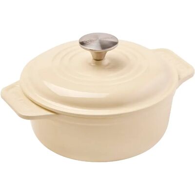Cocotte Induction Fonte Émaillée 20 cm, Dutch Oven 1,9L, Sans PTFE et PFOA 30810 Victoria - Publicité Cocotte Induction Fonte Émaillée 20 cm, Dutch Oven 1,9L, Sans PTFE et PFOA 30810 Victoria - Publicité