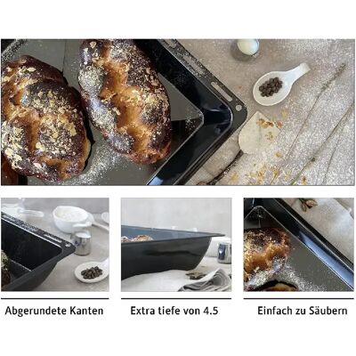 ICQN - 422-set-31-45 - 37x42,2x3 cm - Plaque de cuisson - Publicité ICQN - 422-set-31-45 - 37x42,2x3 cm - Plaque de cuisson - Publicité