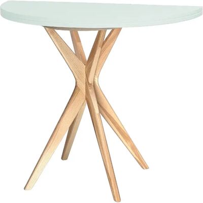 Ragaba table de cuisine demi-lune - Menthe éphémère - Publicité Ragaba table de cuisine demi-lune - Menthe éphémère - Publicité