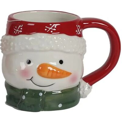 Linnea Mug de Noël 35 cl collection CHRISTMAS TIME Bonhomme de neige - Publicité Linnea Mug de Noël 35 cl collection CHRISTMAS TIME Bonhomme de neige - Publicité