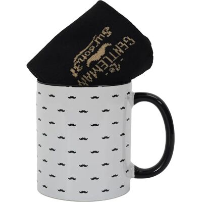 Linnea Coffret mug + chaussettes Gentleman - Publicité Linnea Coffret mug + chaussettes Gentleman - Publicité