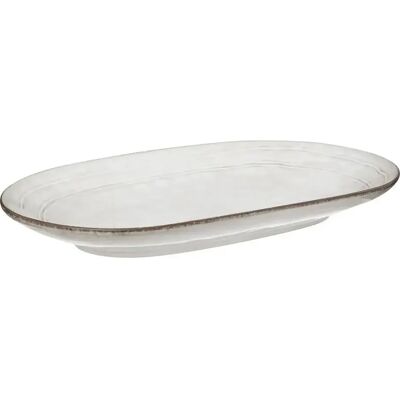 Secret De Gourmet Plat de Présentation Déco Flower 31cm Gris - Publicité Secret De Gourmet Plat de Présentation Déco Flower 31cm Gris - Publicité
