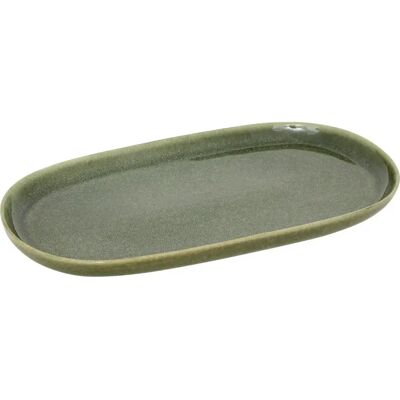 Secret De Gourmet Plat de Présentation Terre Inconnue 30cm Kaki - Publicité Secret De Gourmet Plat de Présentation Terre Inconnue 30cm Kaki - Publicité