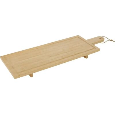 Secret De Gourmet Planche de Présentation sur Pied en Bambou Rio 60cm Naturel - Publicité Secret De Gourmet Planche de Présentation sur Pied en Bambou Rio 60cm Naturel - Publicité