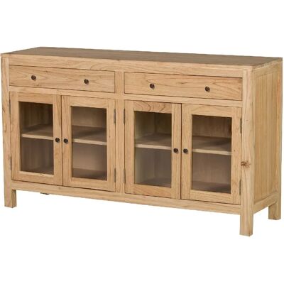 Alexandra house living Buffet en bois pour vaisselle - Marron - Publicité Alexandra house living Buffet en bois pour vaisselle - Marron - Publicité