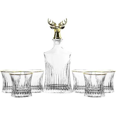 Alexandra House Living Coffret de 7 verres à whisky 700 ml - Publicité Alexandra House Living Coffret de 7 verres à whisky 700 ml - Publicité