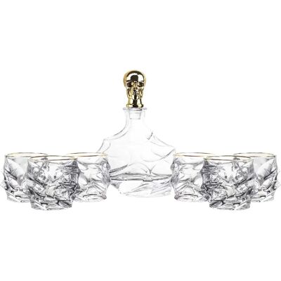Alexandra House Living Coffret de 7 verres à whisky 760 ml - Publicité Alexandra House Living Coffret de 7 verres à whisky 760 ml - Publicité