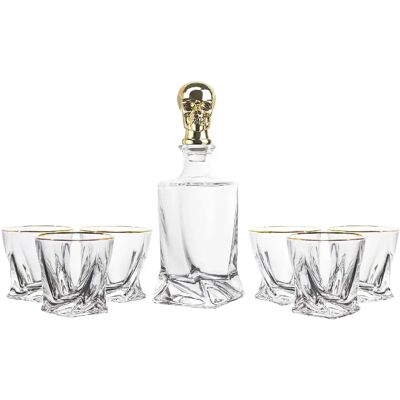Alexandra House Living Coffret de 7 verres à whisky 750 ml - Publicité Alexandra House Living Coffret de 7 verres à whisky 750 ml - Publicité