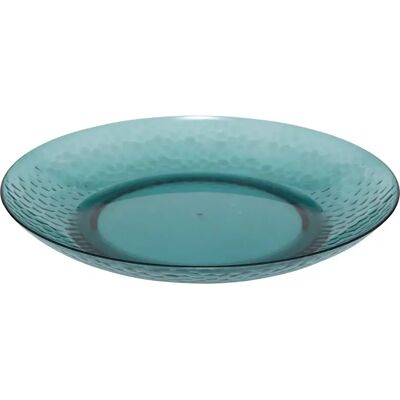 Five Simply Smart Lot de 6 Assiettes Plates Réutilisables Estiva 27cm Bleu Pétrole - Publicité Five Simply Smart Lot de 6 Assiettes Plates Réutilisables Estiva 27cm Bleu Pétrole - Publicité