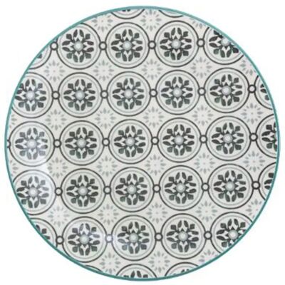 Secret De Gourmet Lot de 6 Assiettes Plates Dolce 27cm Vert - Publicité Secret De Gourmet Lot de 6 Assiettes Plates Dolce 27cm Vert - Publicité
