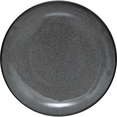 Secret De Gourmet Lot de 6 Assiettes Plates Diane 27cm Gris Foncé - Publicité Secret De Gourmet Lot de 6 Assiettes Plates Diane 27cm Gris Foncé - Publicité