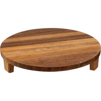 Secret De Gourmet Plat de Présentation en Bois Acacia 30cm Marron - Publicité Secret De Gourmet Plat de Présentation en Bois Acacia 30cm Marron - Publicité
