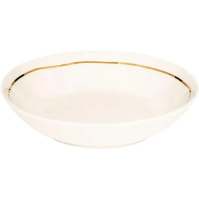 Secret De Gourmet Lot de 6 Assiettes Creuses Selena 20cm Blanc - Publicité Secret De Gourmet Lot de 6 Assiettes Creuses Selena 20cm Blanc - Publicité