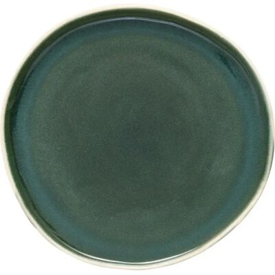 Secret De Gourmet Lot de 6 Assiettes Plates en Faïence Wonja 27cm Vert - Publicité Secret De Gourmet Lot de 6 Assiettes Plates en Faïence Wonja 27cm Vert - Publicité