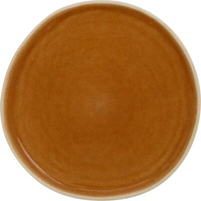 Secret De Gourmet Lot de 6 Assiettes Plates en Faïence Wonja 27cm Ocre - Publicité Secret De Gourmet Lot de 6 Assiettes Plates en Faïence Wonja 27cm Ocre - Publicité