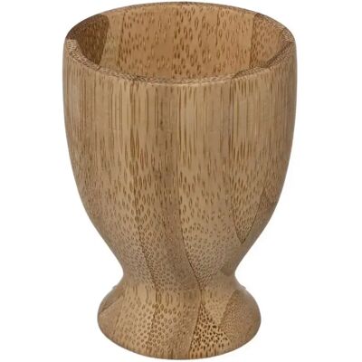 Secret De Gourmet Coquetier en Bambou Rond 7cm Naturel - Publicité Secret De Gourmet Coquetier en Bambou Rond 7cm Naturel - Publicité