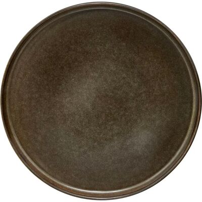 Secret De Gourmet Lot de 6 Assiettes Plates Terre Inconnue 27cm Marron - Publicité Secret De Gourmet Lot de 6 Assiettes Plates Terre Inconnue 27cm Marron - Publicité