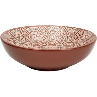 The Home Deco Factory Lot de 6 Assiettes Creuses Sahara 18cm Terracotta - Publicité The Home Deco Factory Lot de 6 Assiettes Creuses Sahara 18cm Terracotta - Publicité