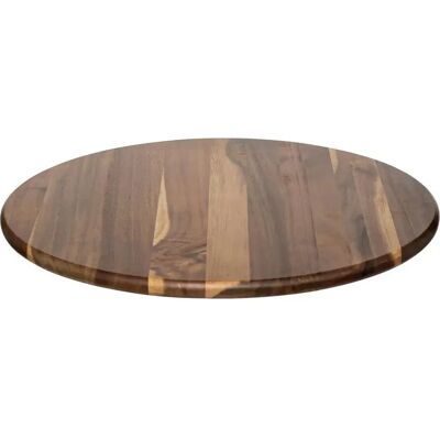 Secret De Gourmet Plat de Présentation Tournant Acacia 50cm Marron - Publicité Secret De Gourmet Plat de Présentation Tournant Acacia 50cm Marron - Publicité