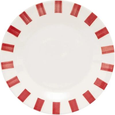 Secret De Gourmet Lot de 6 Assiettes à Dessert Cheri 19cm Rouge - Publicité Secret De Gourmet Lot de 6 Assiettes à Dessert Cheri 19cm Rouge - Publicité
