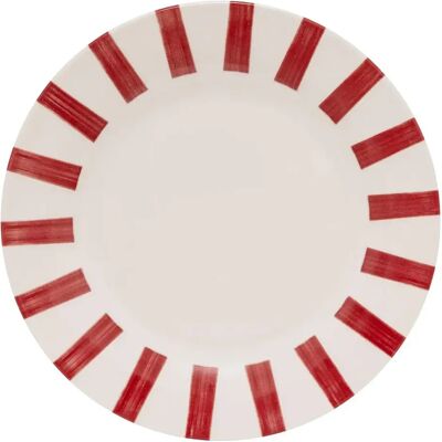 Secret De Gourmet Lot de 6 Assiettes Plates Cheri 26cm Rouge - Publicité Secret De Gourmet Lot de 6 Assiettes Plates Cheri 26cm Rouge - Publicité