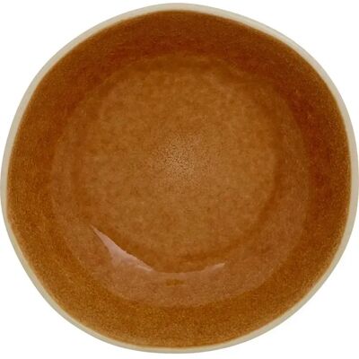 Secret De Gourmet Lot de 6 Assiettes Creuses en Faïence Wonja 19cm Ocre - Publicité Secret De Gourmet Lot de 6 Assiettes Creuses en Faïence Wonja 19cm Ocre - Publicité
