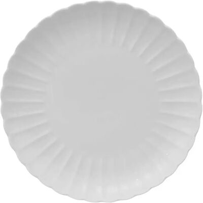 Assiette de Dîner en Porcelaine Romy D27 - 27cm - Publicité Assiette de Dîner en Porcelaine Romy D27 - 27cm - Publicité