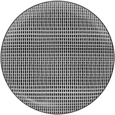 Secret De Gourmet Lot de 6 Assiettes Plates Bohemia Square 26cm Noir - Publicité Secret De Gourmet Lot de 6 Assiettes Plates Bohemia Square 26cm Noir - Publicité