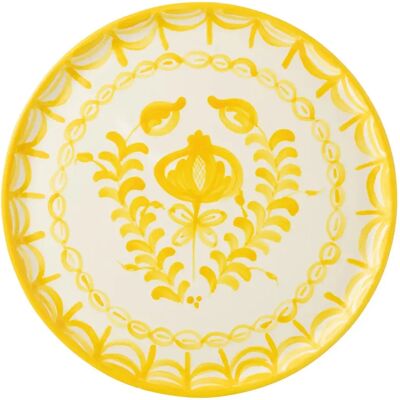 Paris Prix Assiette de Présentation en Céramique Granada 34cm Jaune - Publicité Paris Prix Assiette de Présentation en Céramique Granada 34cm Jaune - Publicité
