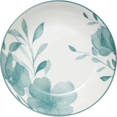 Secret De Gourmet Lot de 6 Assiettes Creuses Lily 20cm Blanc - Publicité Secret De Gourmet Lot de 6 Assiettes Creuses Lily 20cm Blanc - Publicité