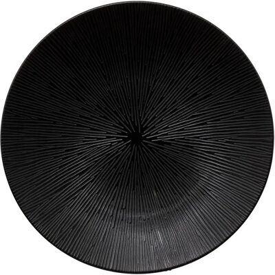 Secret De Gourmet Lot de 6 Assiettes Plates Atelier 27cm Noir - Publicité Secret De Gourmet Lot de 6 Assiettes Plates Atelier 27cm Noir - Publicité