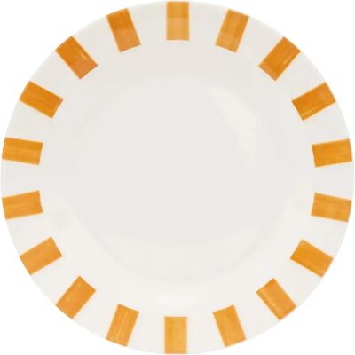Secret De Gourmet Lot de 6 Assiettes à Dessert Cheri 19cm Ocre - Publicité Secret De Gourmet Lot de 6 Assiettes à Dessert Cheri 19cm Ocre - Publicité