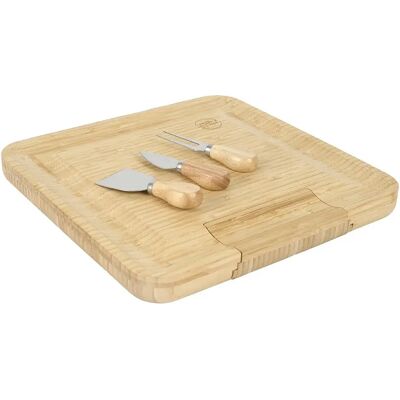 Paris Prix Planche Apéro en Bambou La Table des Amis 33cm Naturel - Publicité Paris Prix Planche Apéro en Bambou La Table des Amis 33cm Naturel - Publicité